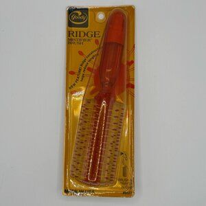 Vintage 1987 Goody 8527 Red Round Ridge Mistifier Brush - Old Stock